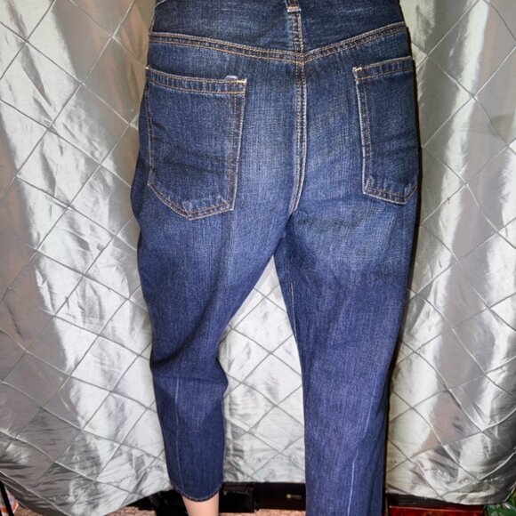 American Eagle Outfitters Women 12 Denim Blue Vintage‎ Hi-Rise Stretch Jeans - Picture 4 of 8